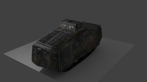 A7V Sturmpanzerkampfwagen [WW1 German Tank] preview image